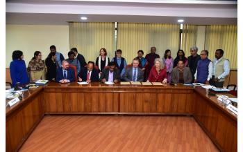 MoU signed between DBT institutes and some leading institutes of UK  2020-01-22