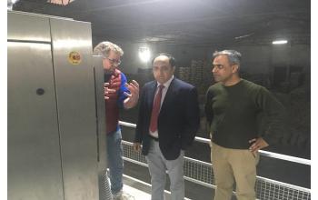 Executive Director NABI visited Rajdhani Rice Mills Samana to Koolmill rice milling technology